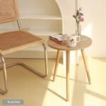 Side table made of MDF and beech wood - WAF-041 - Image 4