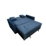 Manx 2-Seater Sofa Bed - Red Beech Wood - HST-063 - Image 5