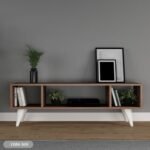 TV table - high quality MDF wood with HPL layer - OSM-369 - Image 4