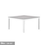 L-shaped aluminum corner for 6 peopand a tab- OS-327 - Image 4