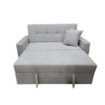 Manx 2-Seater Sofa Bed - Red Beech Wood - HST-080 - Image 5