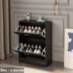 High-quality MDF wooden shoe rack - O-SRH-006 - Image 4