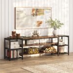 TV Stand, 3-Tier Media Entertainment Center for TV up to 85? - Image 4
