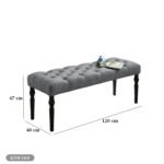 Dining table - 6 pieces of beech wood and high-quality MDF - KYN-164 - Image 4