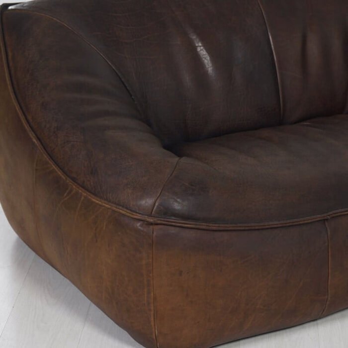 Gerard Van Den - Leather Comfy Love Sofa - Image 1