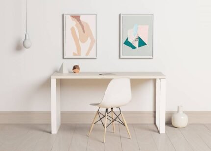 Scandinavian combined desk 150 cm