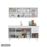 Two piece kitchen made of high quality MDF wood - O-SRH-139 - Image 2