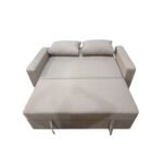 Manx 2-Seater Sofa Bed - Red Beech Wood - HST-091 - Image 6