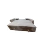 Manx 3-seater sofa bed with swivel back - red beech wood - HST-021 - Image 6