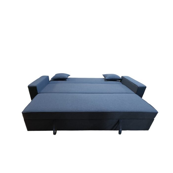 Manx 3-seater sofa bed with swivel back - red beech wood - HST-024 - Image 6