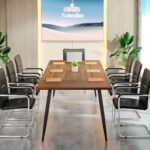 6FT Conference Table, Rectangular Meeting Room Seminar Table - Image 6