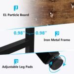 Two Person Desk, 78?? Double Computer Desk with Drawers - Image 6