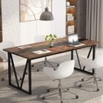 Conference Table, 6FT Meeting Room Table Executive Desk - Image 4