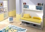 Children's room with horizontal folding bed with folding desk. - Image 2
