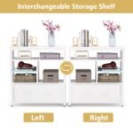 File Cabinet, Lateral File Cabinet with Drawer for Letter Size - Image 6