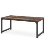 Conference Table, 6FT Rectangular Meeting Seminar Table - Image 9