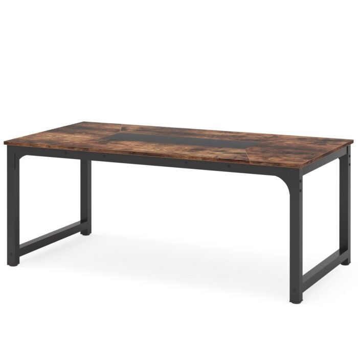 Conference Table, 6FT Rectangular Meeting Seminar Table - Image 9