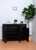 High quality MDF wooden shoe cabinet - OAL-004 - Image 4