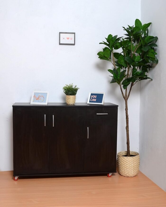 High quality MDF wooden shoe cabinet - OAL-004 - Image 5