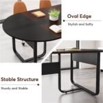 Conference Table, 8FT Oval Meeting Table with Splice Board - Image 7