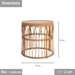 Sydney One Large Rattan Corner is enough for 7 people - Image 3