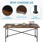Conference Table, 6FT Rectangular Seminar Meeting Table - Image 7