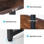 File Cabinet, 2 Drawer Vertical Filling Cabinet with Bookshelf - Image 8