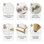 Shoe Cabinet, 6-Tiers Shoe Storage Organizer with Doors - Image 7