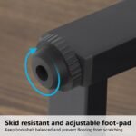 Bookshelf, 72? Solid Wood Bookcase 5-Shelf Display Rack - Image 6