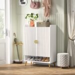 Shoe Cabinet, Shoe Storage Organizer with Adjustable Shelves - Image 4