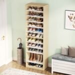 Shoe Cabinet, 11-Tier 70.9? Tall Shoe Rack with Adjustable Shelves - Image 4