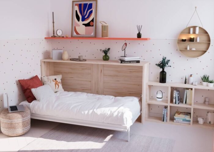 Murphy bed with integrated desk - Image 2