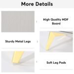 Shoe Bench, Modern Shoe Rack Bench Organizer with Cabinet - Image 5