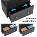 File Cabinet, Lateral Printer Stand with Drawer & Shelves - Image 7