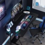 Computer Desk Gaming Desk Writing Workstation Study Desk - Image 5