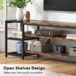 TV Stand, 3-Tier Media Entertainment Center for TV up to 85? - Image 8
