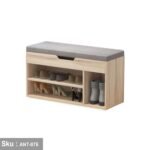 High Quality MDF Wooden Shoe Rack 80cmX40cm - ANT-075 - Image 2