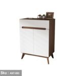 80cmX40cm High Quality MDF Wooden Shoe Rack - ANT-083 - Image 2