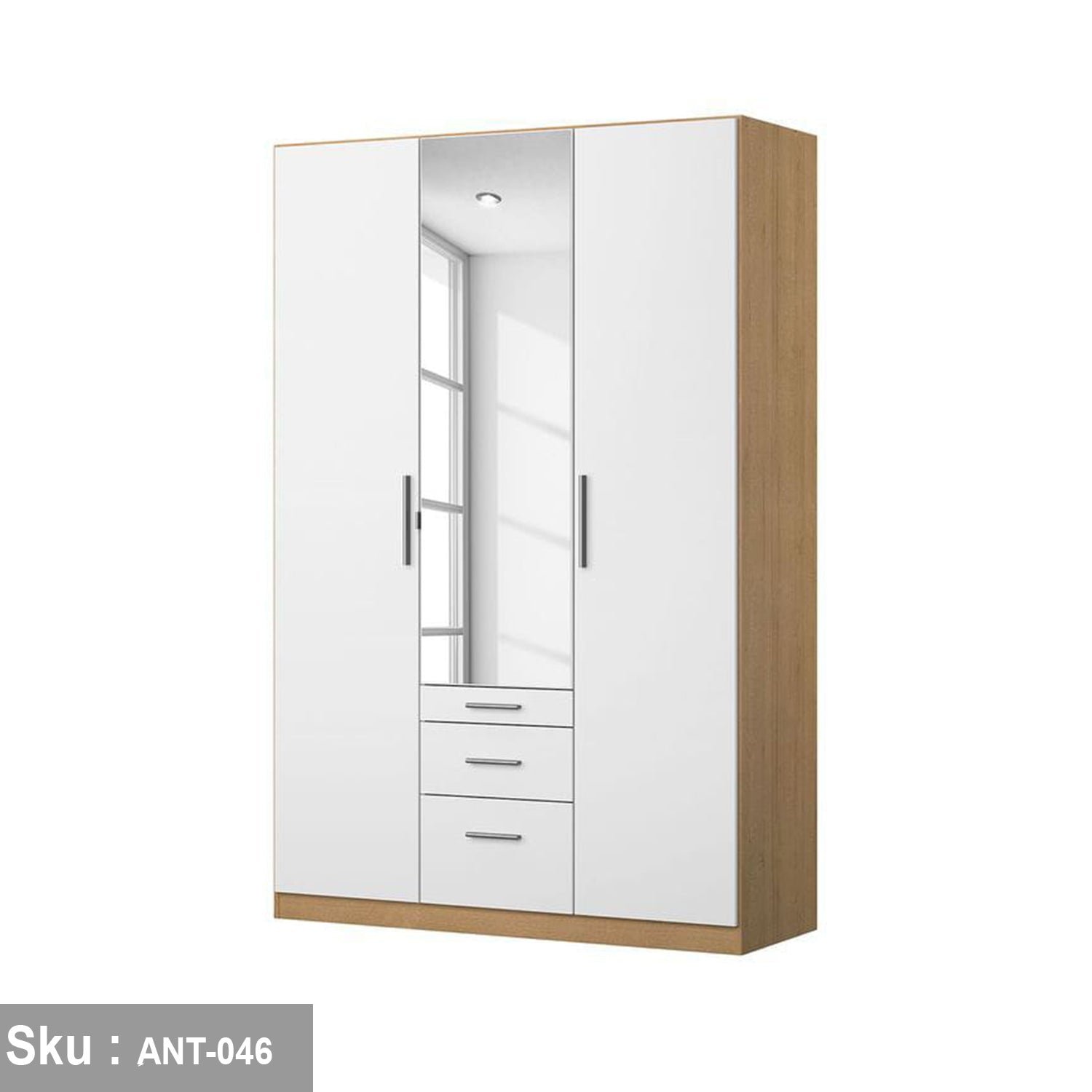Cupboard 140 * 200 high quality MDF wood ant - 46 - Image 2