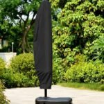 Outdoor waterproof cover for garden parasol