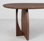 Silent Wind Walnut Dining Table - Image 5