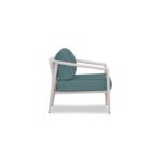 Delaine Outdoor Armless Lounge Chair with Sunbrella? Cushion - Image 3