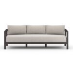 Etna 87.5'' Metal Outdoor Sofa