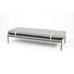 Jophy Wood Shelves Storage Bench