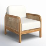 Fardin Teak Outdoor Chair - Image 2