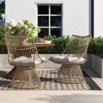 Fiona Patio Chairs with Cushions (Set of 2) - Image 2