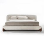 Luxury Modern Italian Lamb Low Bed - Image 5