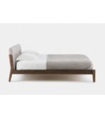 Capo Simple Solid Wood Bed - Image 2