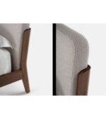 Capo Simple Solid Wood Bed - Image 7