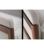 Capo Simple Solid Wood Bed - Image 8